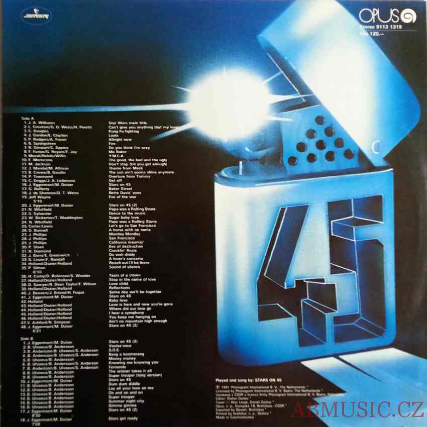 LP STARS ON 45 VOLUME II. ABBA....