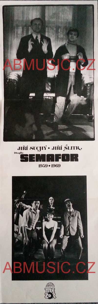 LP Divadlo SEMAFOR 1959 -1969 BOX - Jiří Suchý a Jiří Šlitr TREZOR !