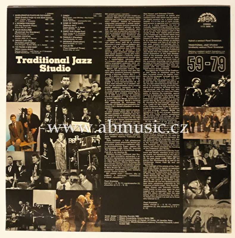 LP Bumerang - Tony Scott Traditional jazz studio