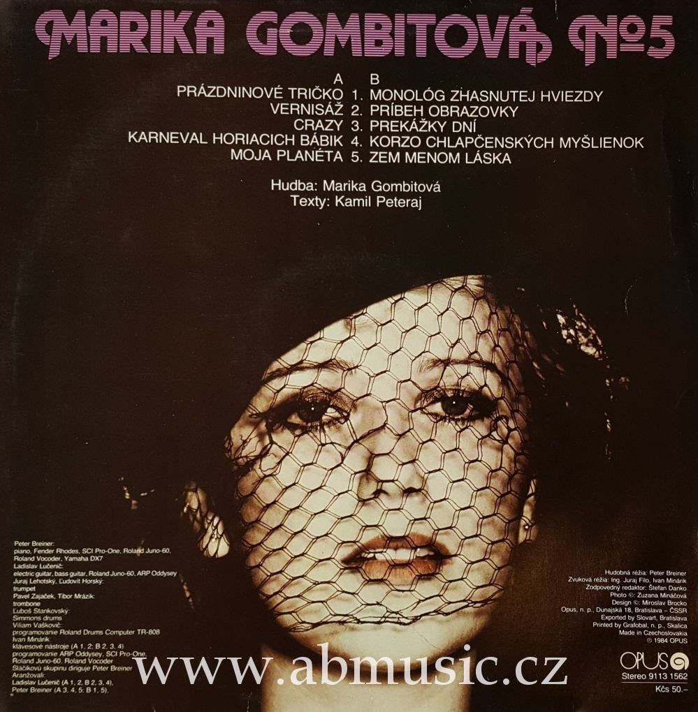LP Marika Gombitová - No 5