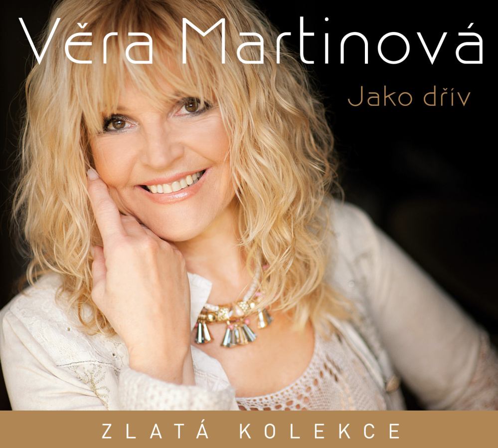 3 CD Martinová Věra - Jako dřív Zlatá kolekce Digipack