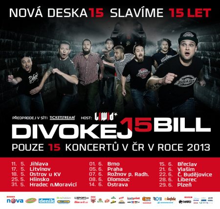 DIVOKEJ BILL - 15 , CD * 2013
