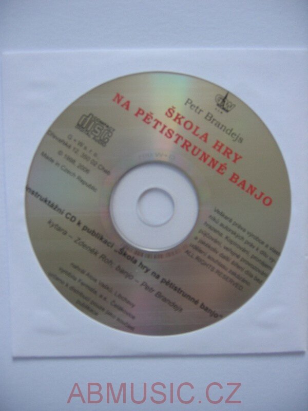 Brandejs Petr - Škola hry na pětistrunné banjo + CD