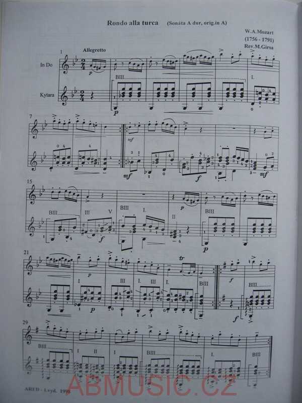 Mozart W.A. - Rondo alla turca-Turecký pochod 