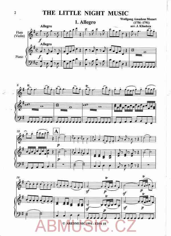 Mozart W.A. - Malá noční hudba