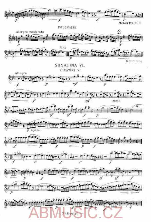 Mozart W.A. - Sonatiny č. 5, 6