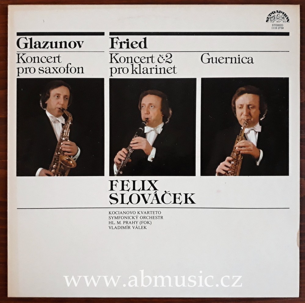 LP Glazunov - Fried - koncert