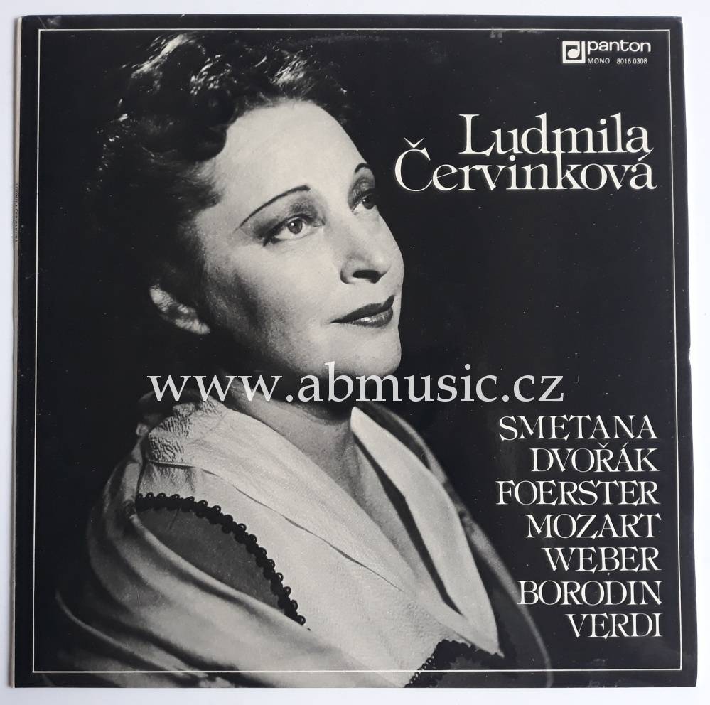 LP Ludmila Červinková - Smetana, Dvořák, Foerster, Mozart a další