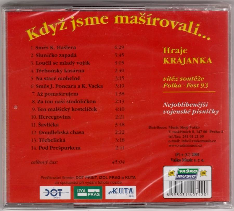 CD Když jsme mašírovali