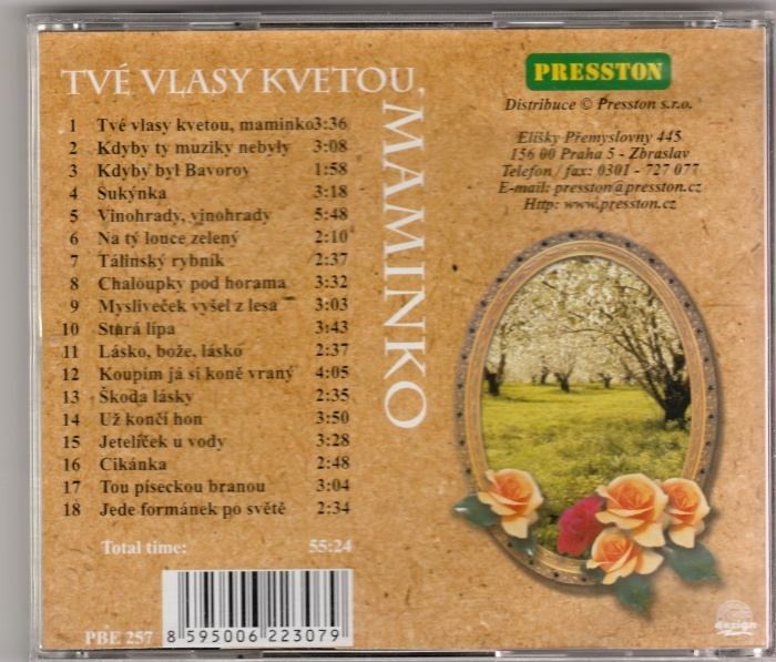 CD Tvé vlasy kvetou , maminko