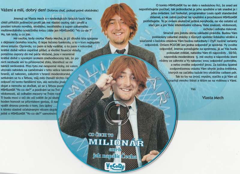 CD-ROM CO ČECH TO MILIONÁŘ 
