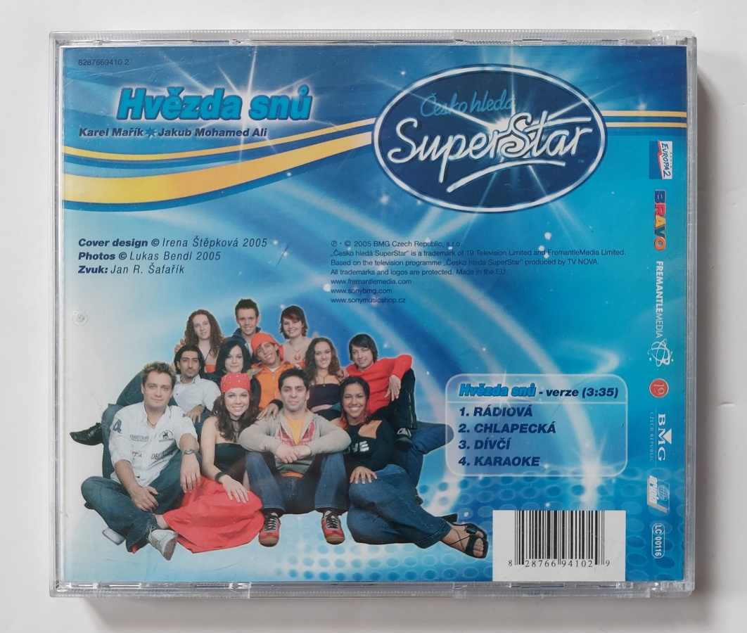 CD Česko hledá Superstar Hvězda snů