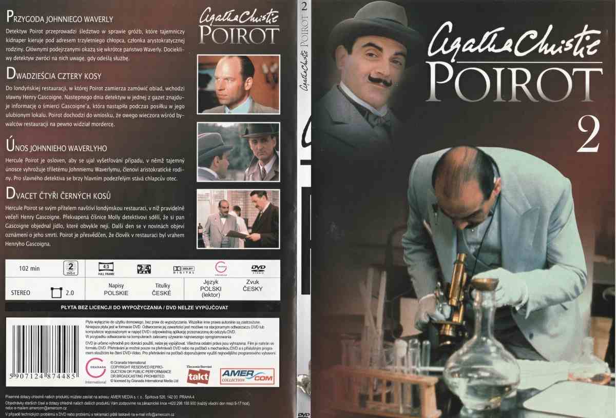 DVD POIROT 2 Agatha Christie 