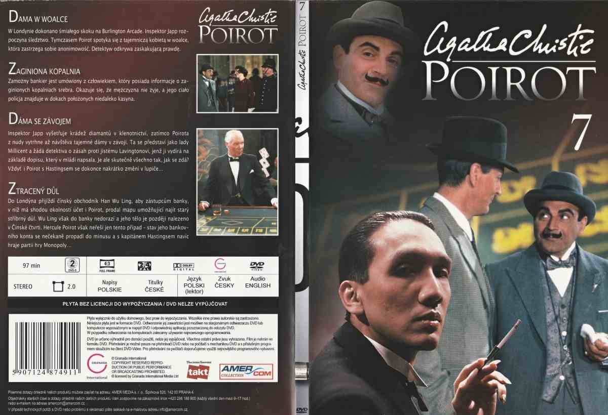 DVD POIROT 7 Agatha Christie 