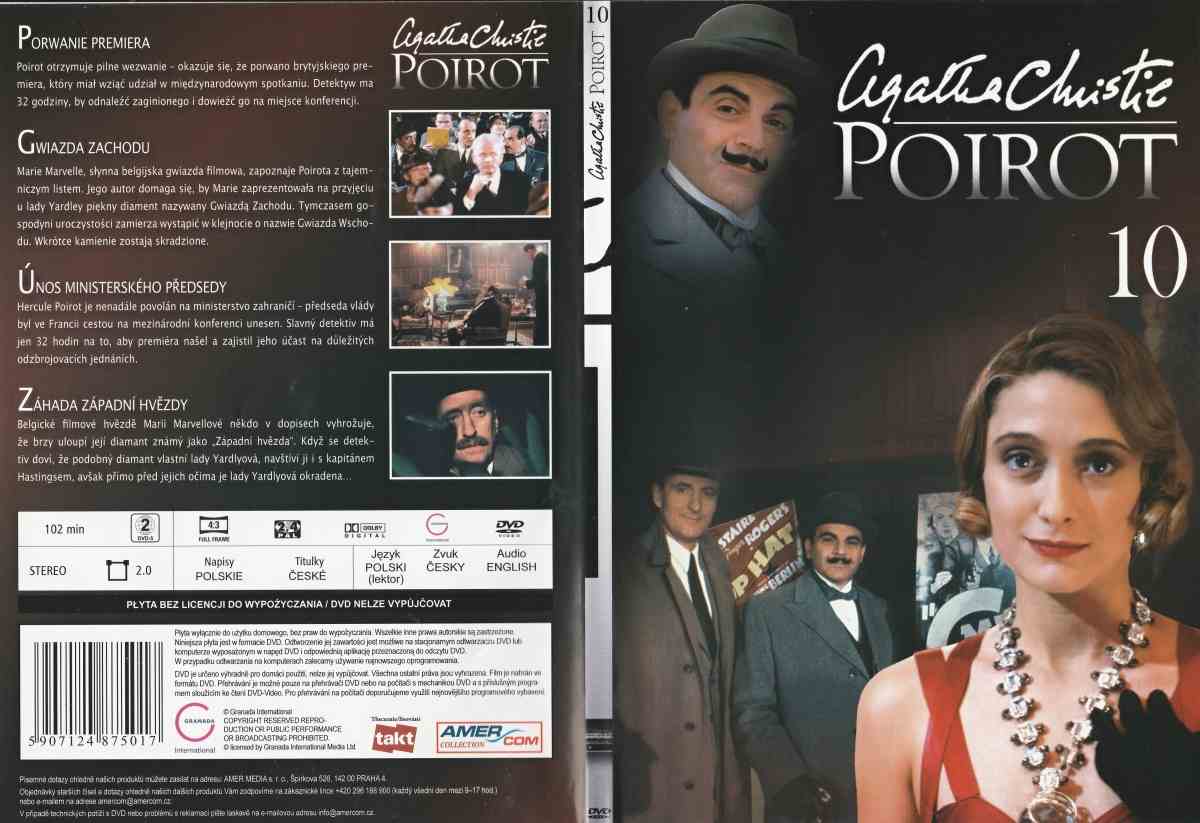 DVD POIROT 10 Agatha Christie 