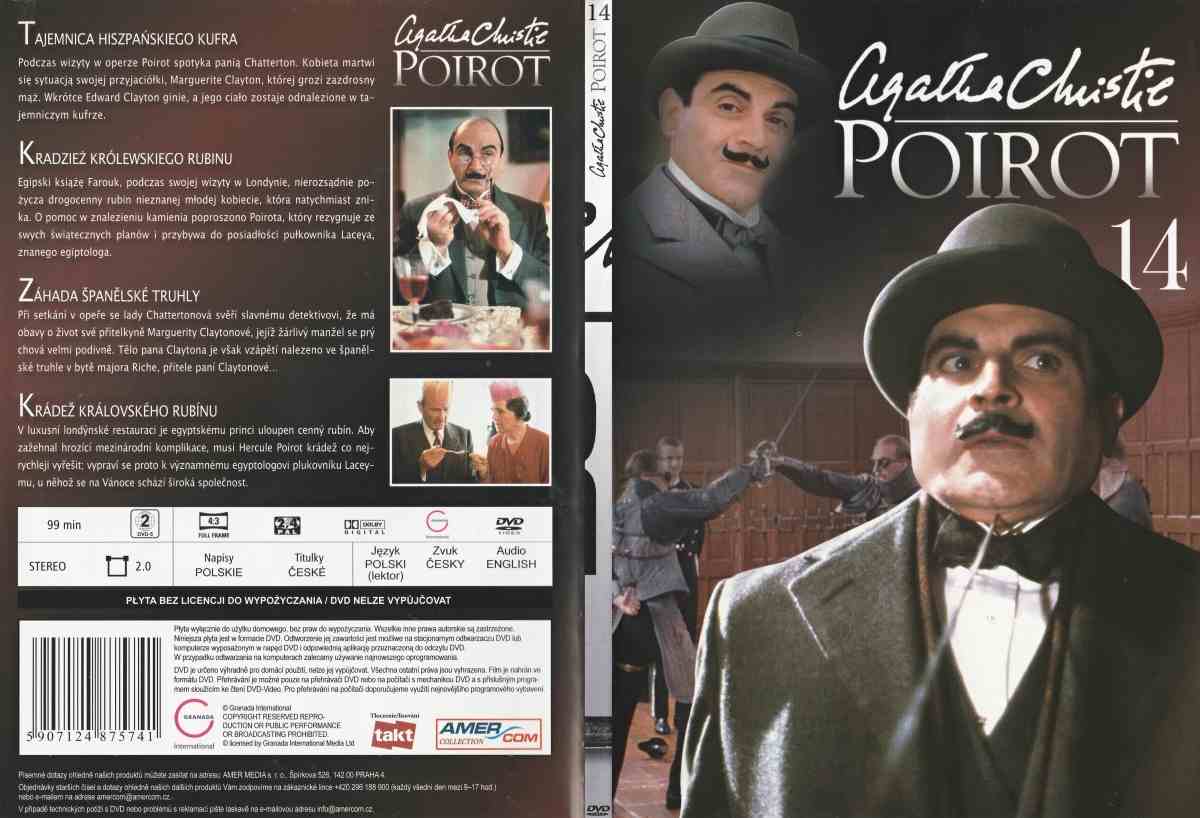 DVD POIROT 14 Agatha Christie 