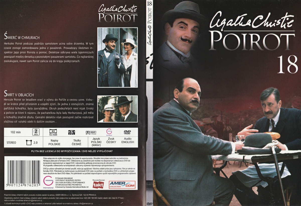 DVD POIROT 18 Agatha Christie 
