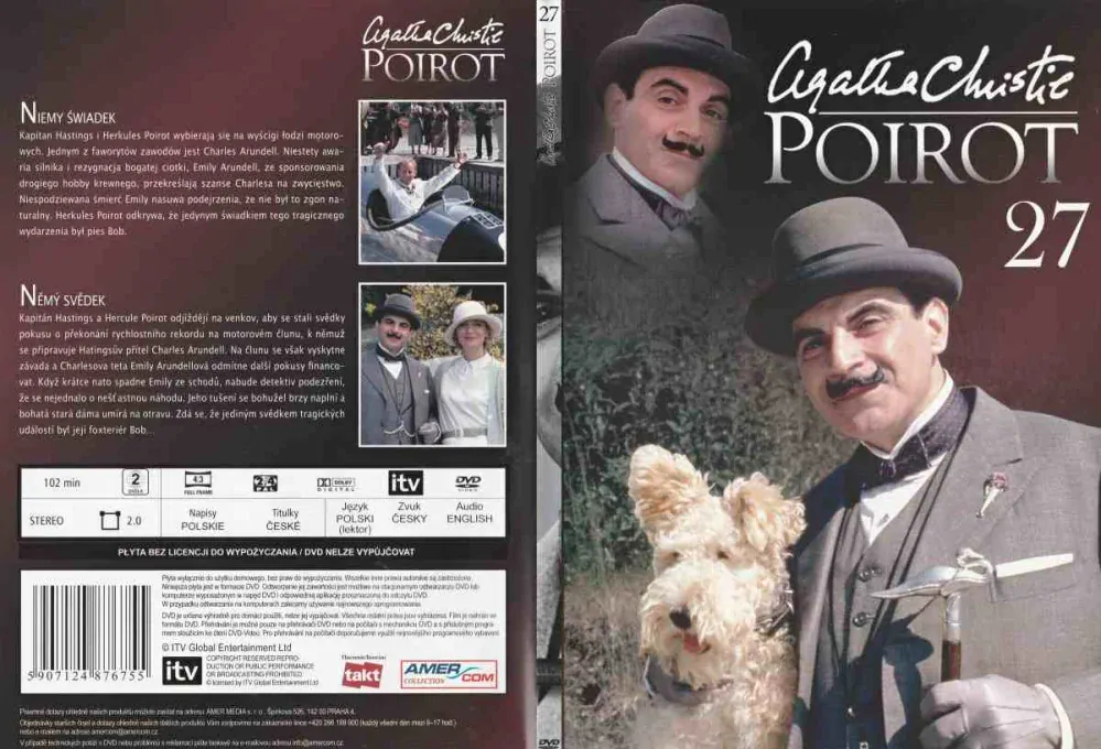 DVD POIROT 27 Agatha Christie 