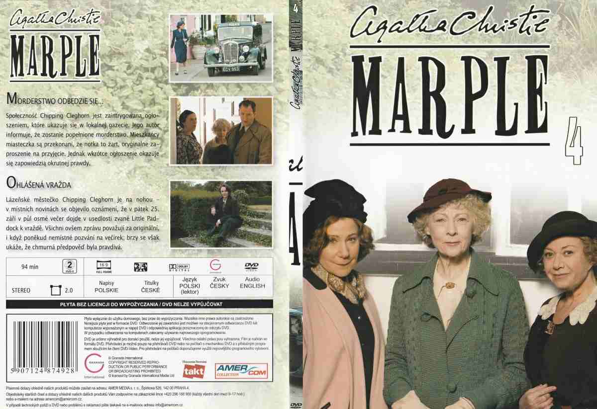 DVD Slečna Marplová 4