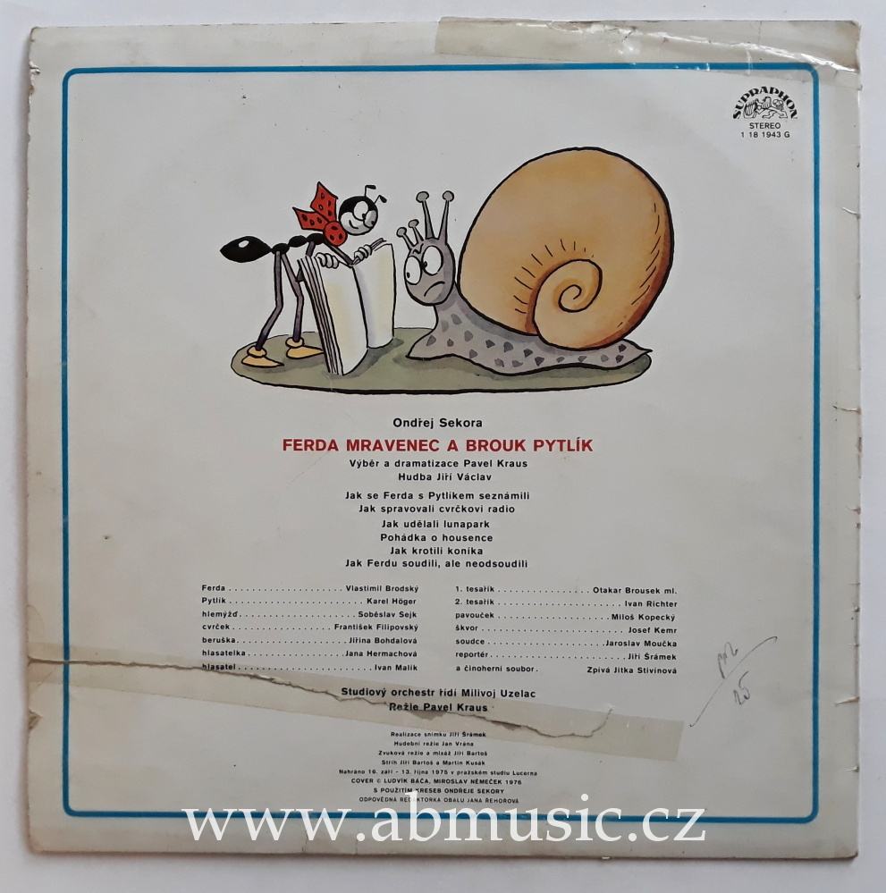 LP Ondřej Sekora - Ferda mravenec