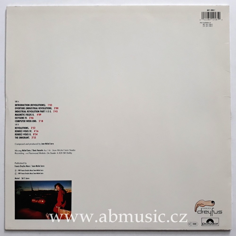 LP JEAN MICHEL JARRE LIVE
