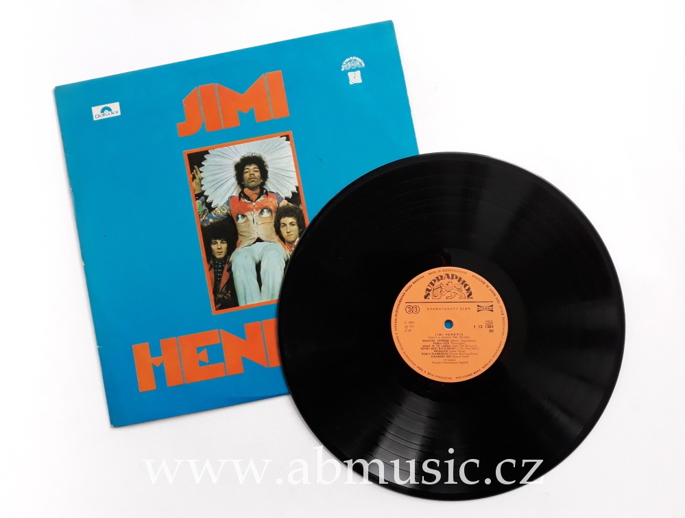 LP Jimi Hendrix Supraphon