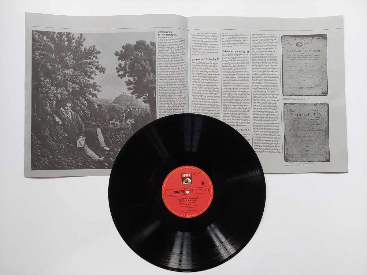 9 LP BEETHOVEN THE NINE SYMPHONIES - EUGEN JOCHUM LONDON SYMPHONY ORCHESTRA