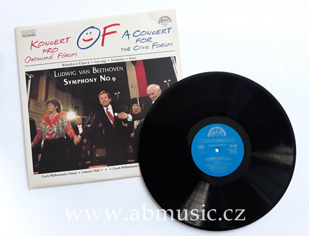 LP Ludwig Van Beethoven - Symphony no. 9 Václav Neumann