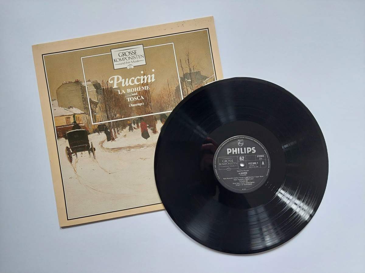 LP Puccini - LA BOHÉME UND TOSCA