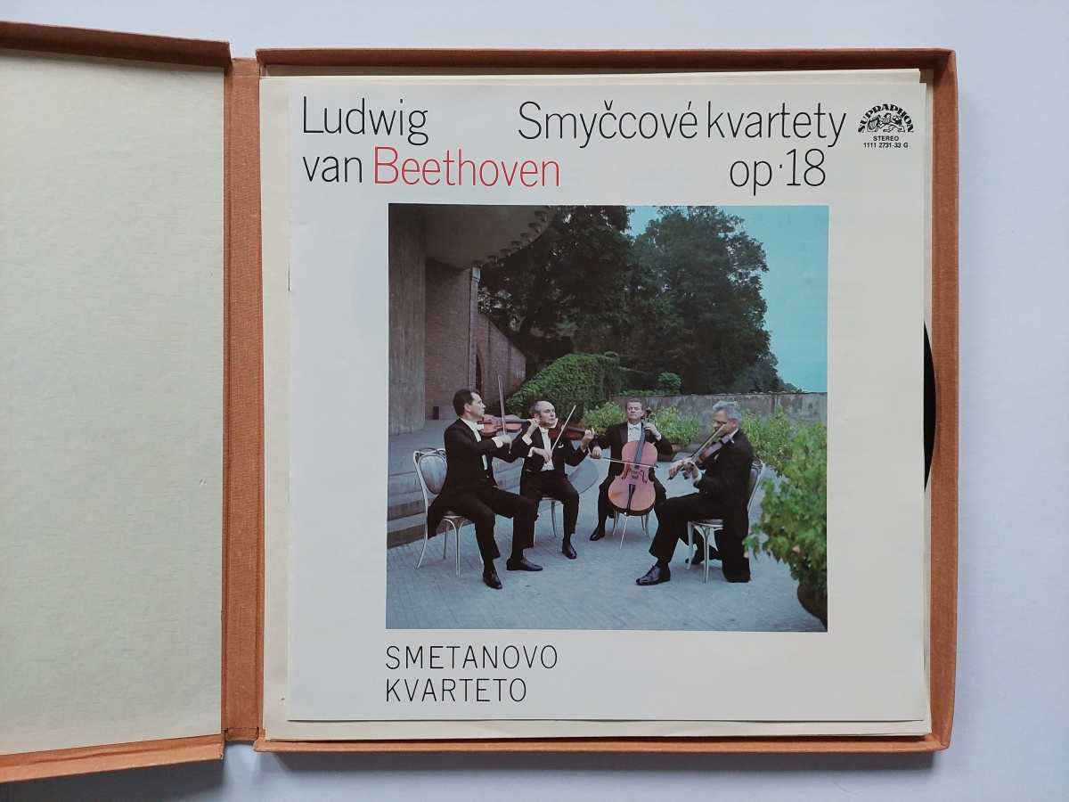 LP Ludwig Van Beethoven - Smyčcové kvartety op.18 Smetanovo kvarteto