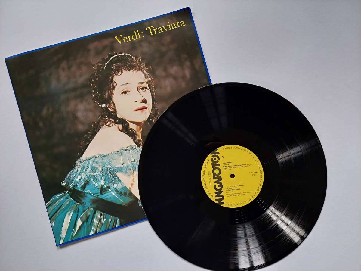 LP Giuseppe Verdi - La Traviata - Placido Domingo