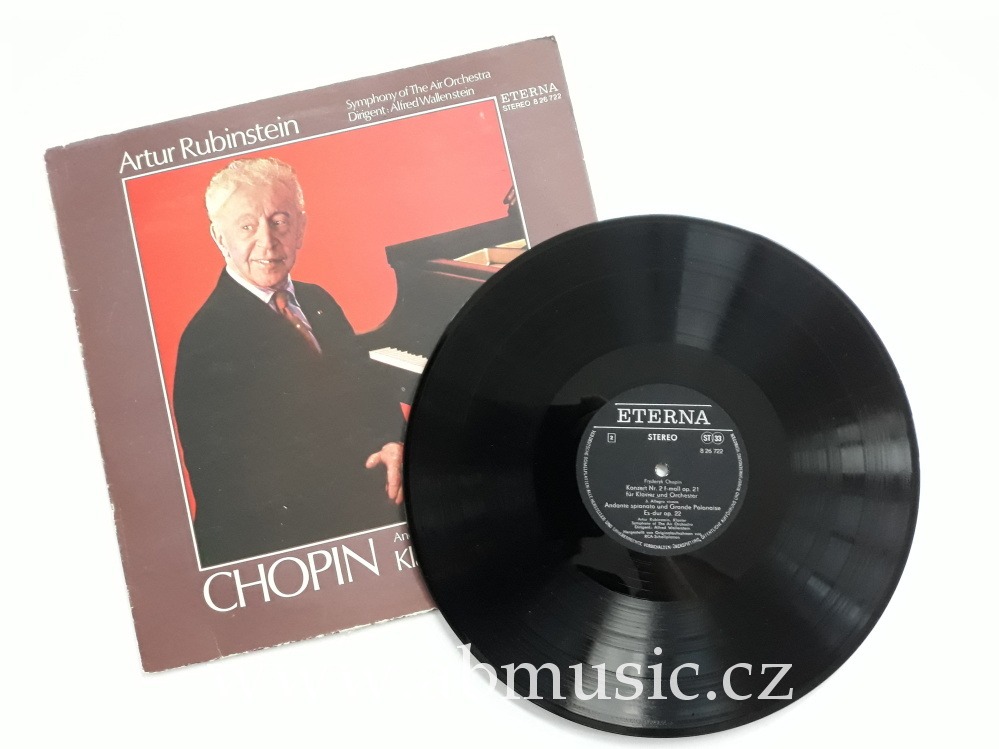 LP Fryderyk Chopin - Klavierkonzert f-moll Arthur Rubinstein 