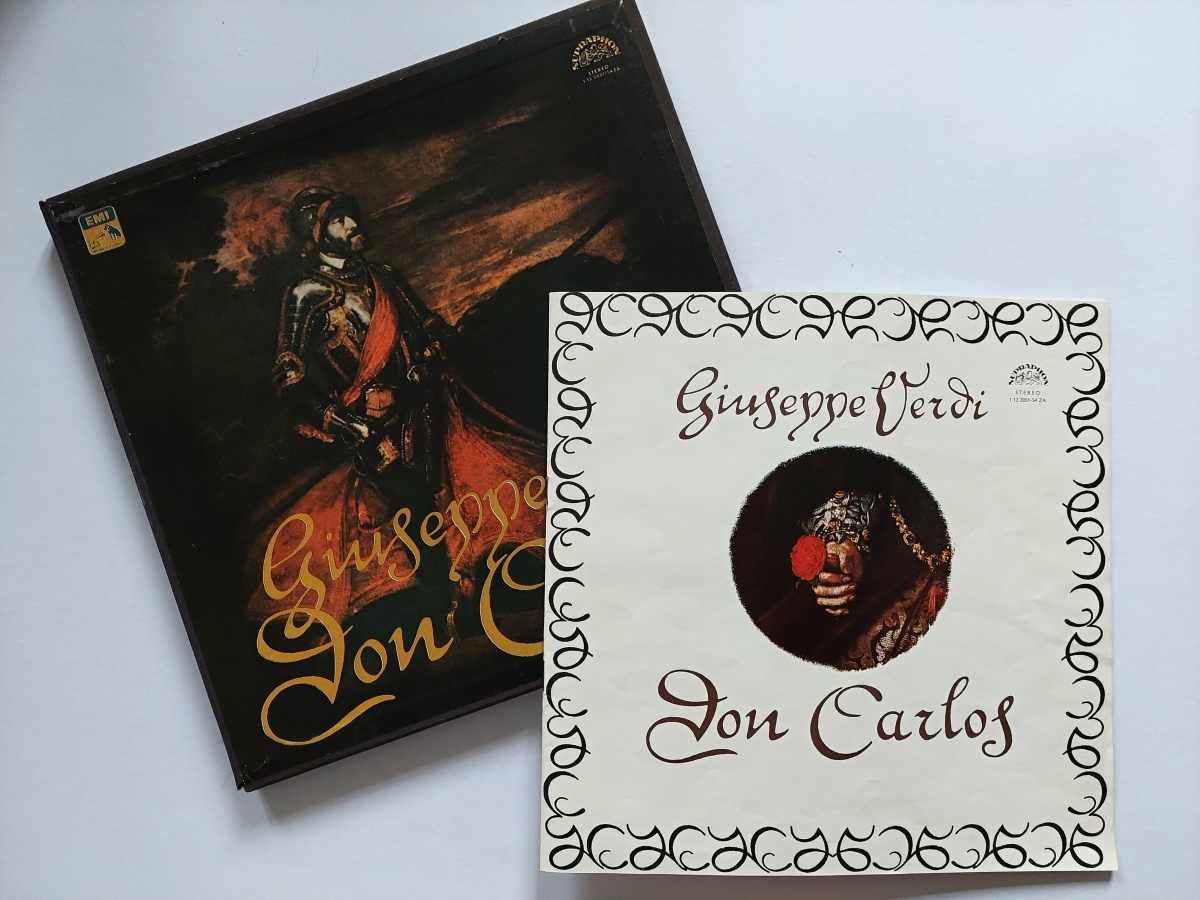 4 LP Giuseppe Verdi - DON CARLOS 