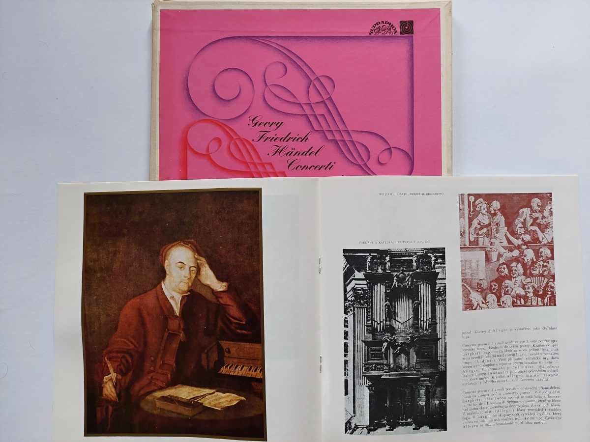 4 LP Georg Friedrich Händel - Concerti Grossi