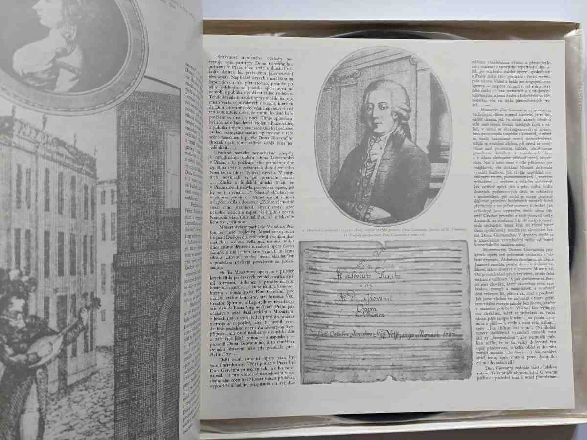 4 LP Wolfgang Amadeus Mozart - Don Giovanni 