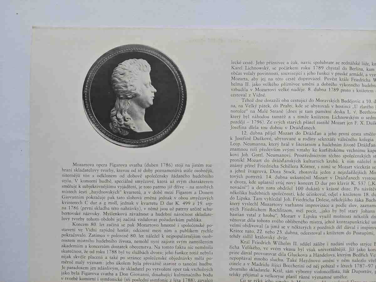 2 LP Wolfgang Amadeus Mozart - Smyčcové kvartety
