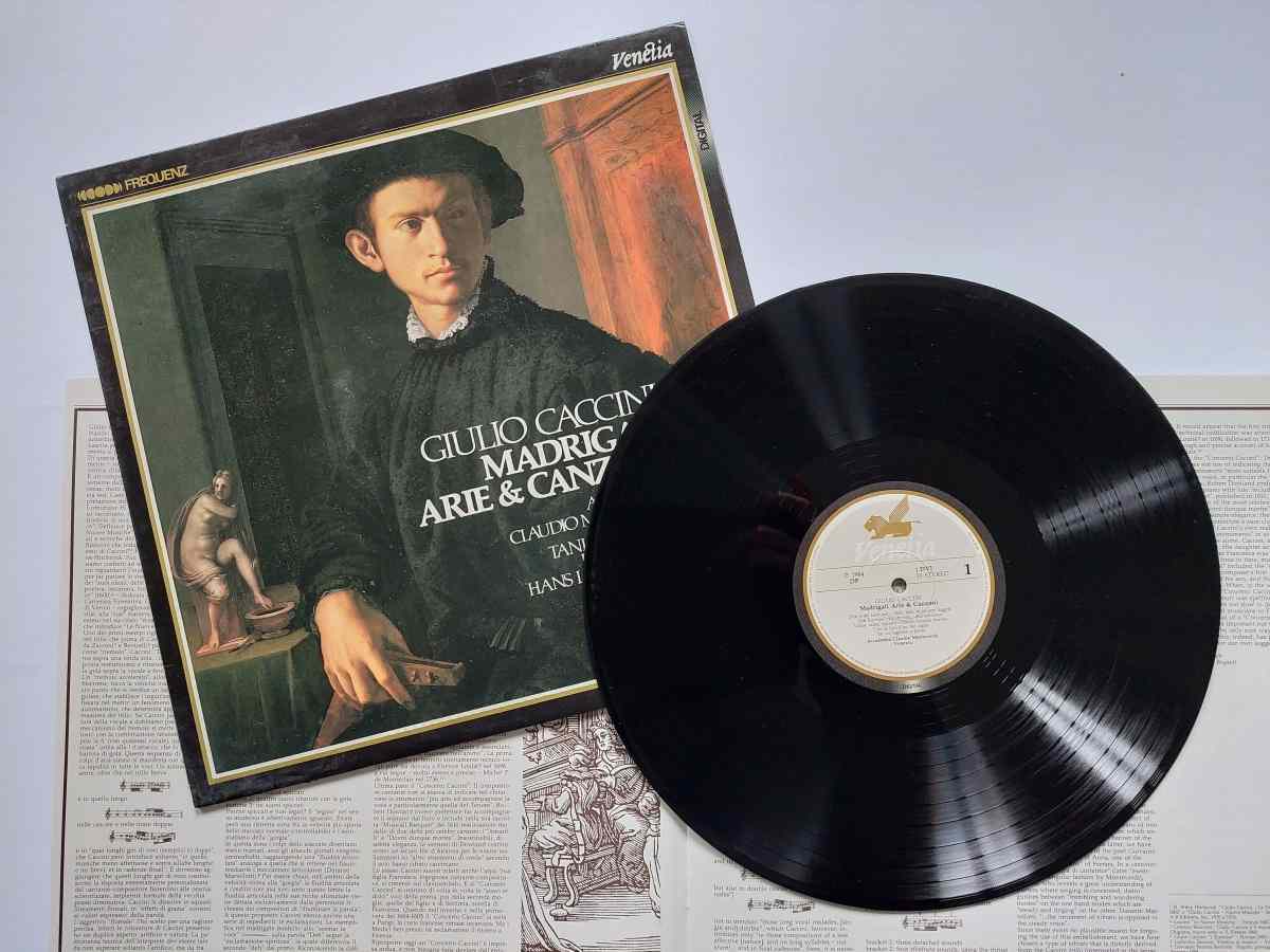 LP Giulio Caccini Madrigali Arie & Canzoni