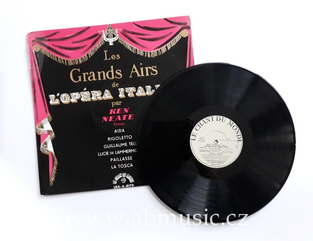 LP Les Grands Airs de L´opera italien par Ken Neate Ténor