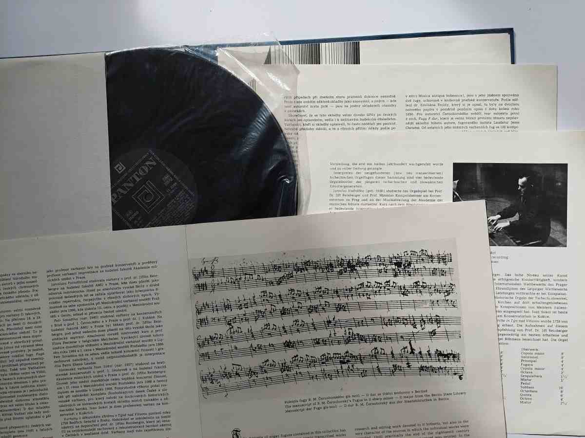 LP VARHANNÍ FUGY ČESKÉHO BAROKA