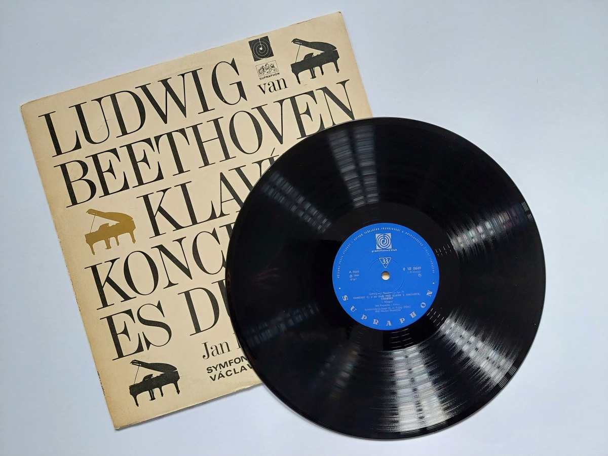 LP Ludwig Van Beethoven - Klavírní koncert č. 5 Es Dur Císařský Mono