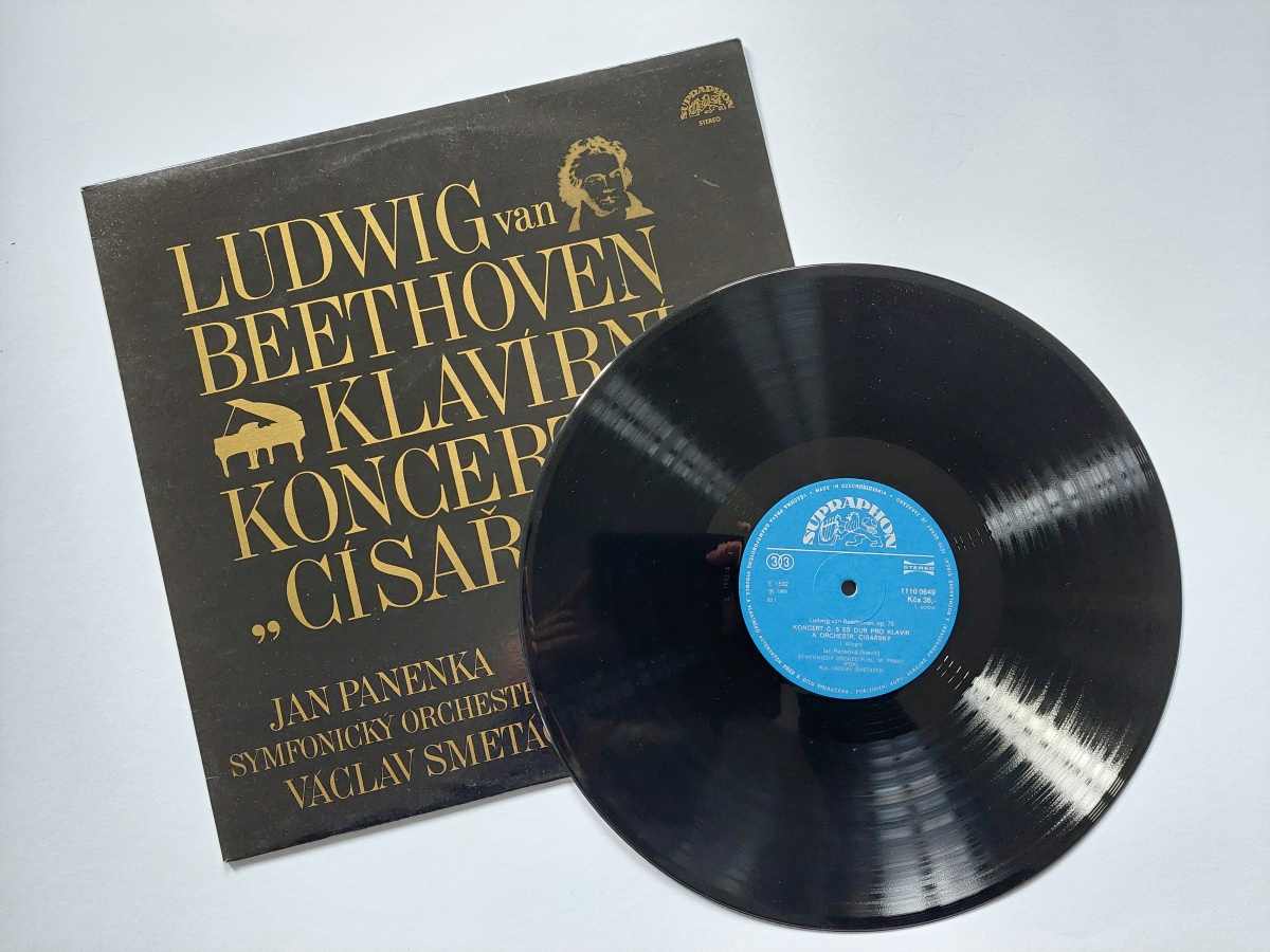 LP Ludwig Van Beethoven - Klavírní koncert č. 5 Es Dur Císařský Stereo