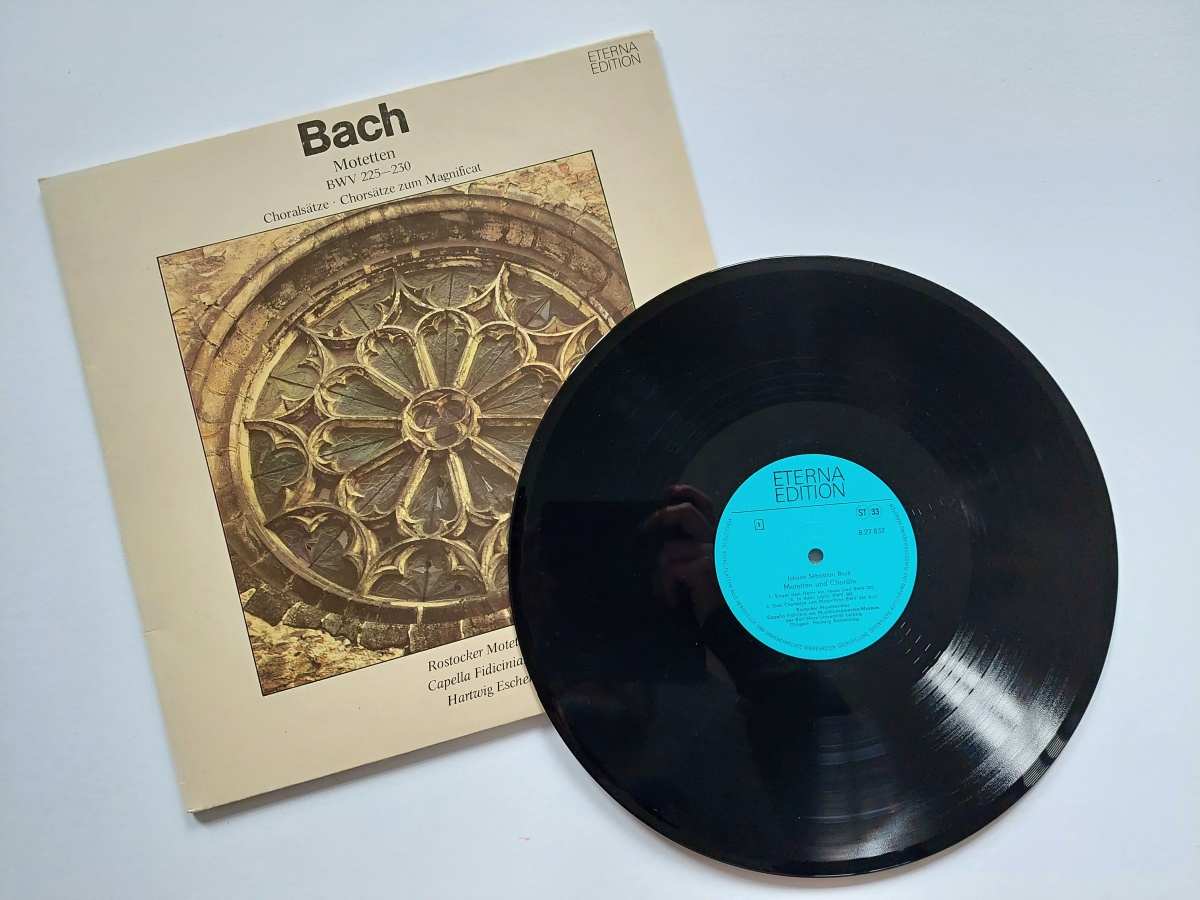 2 LP Johann Sebastian Bach - Motetten und Choräle