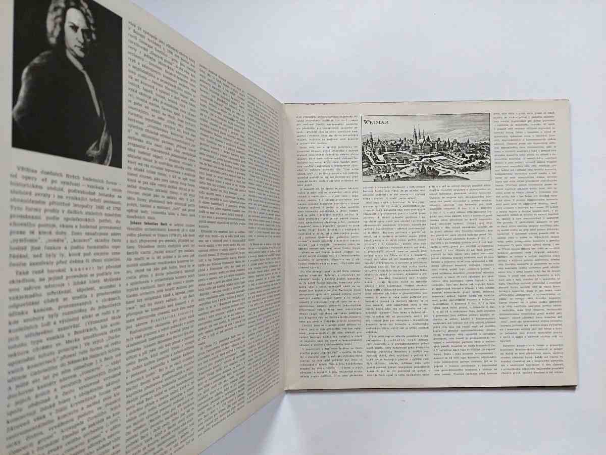 2 LP Johann Sebastian Bach - Braniborské koncerty