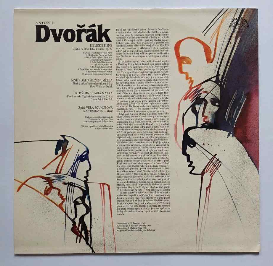 LP Antonín Dvořák - Biblické písně
