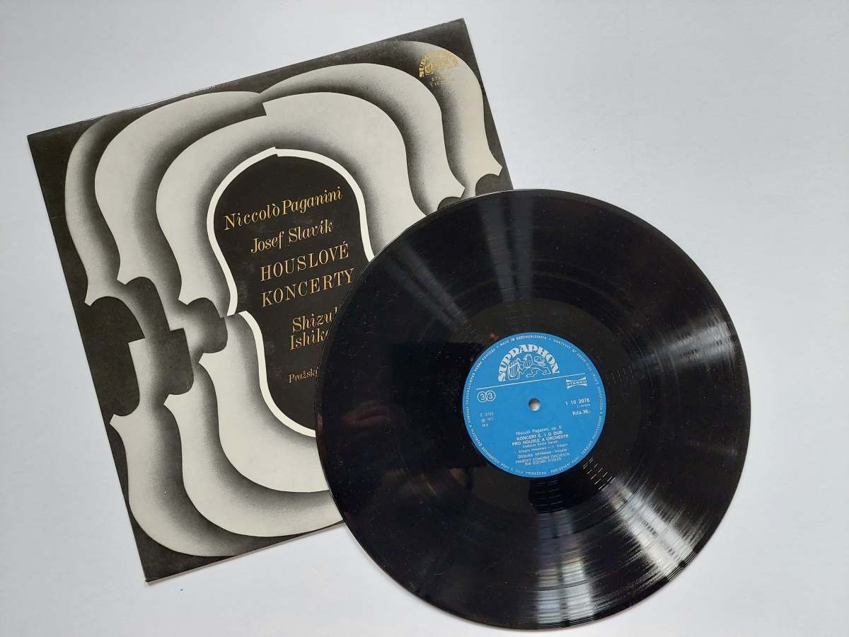 LP Niccolo Paganini - Josef Slavík - Houslové koncerty Shizuka Ishikawa
