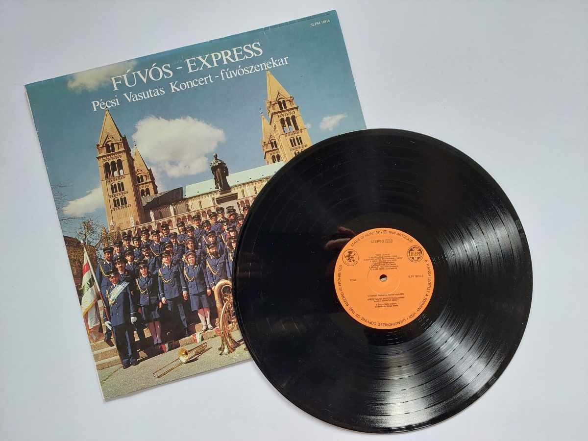 LP Fúvos - Expres - Pécsi Vasutas Koncert - fúvószenekar