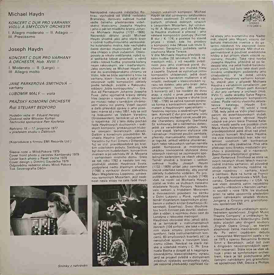LP Michael Haydn - Joseph Haydn - Varhanní koncerty