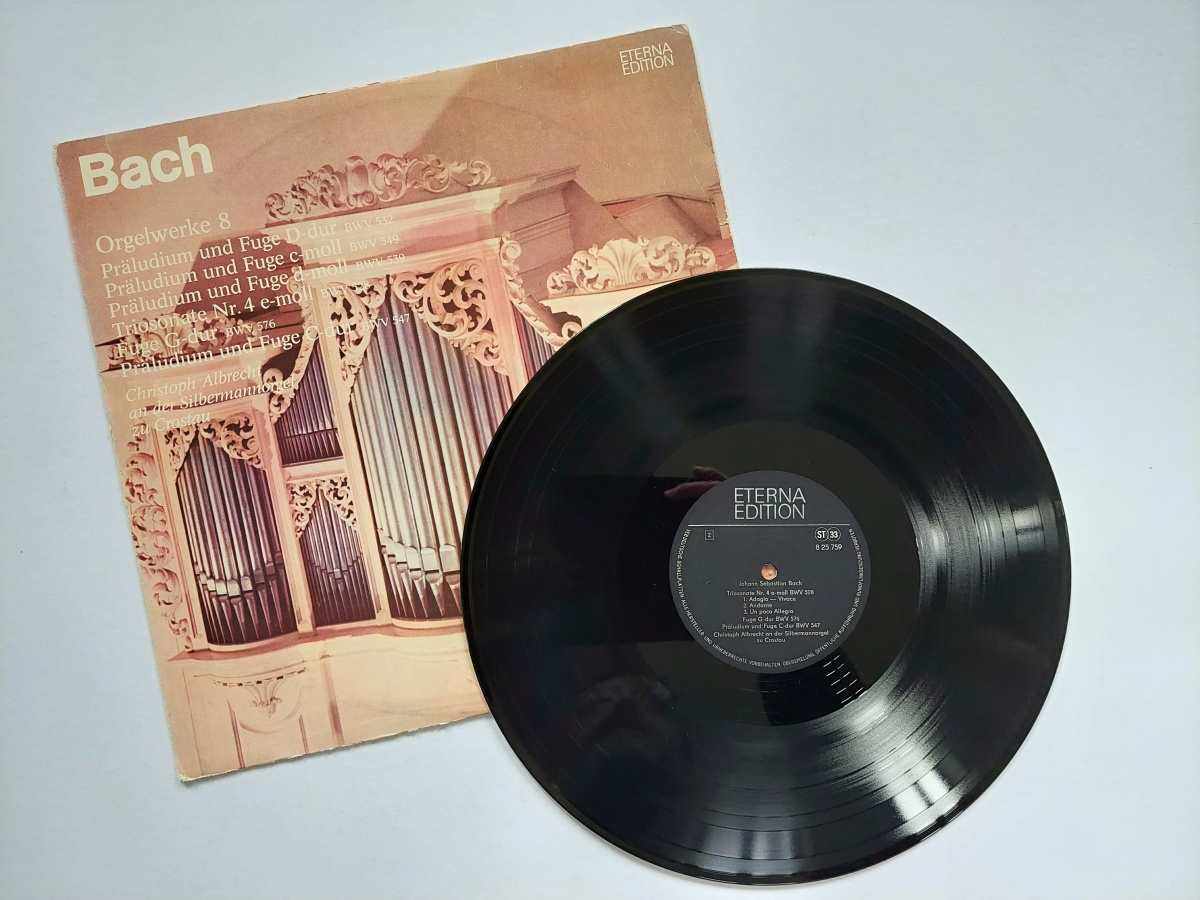 LP Johann Sebastian Bach - ORGELWERKE 8
