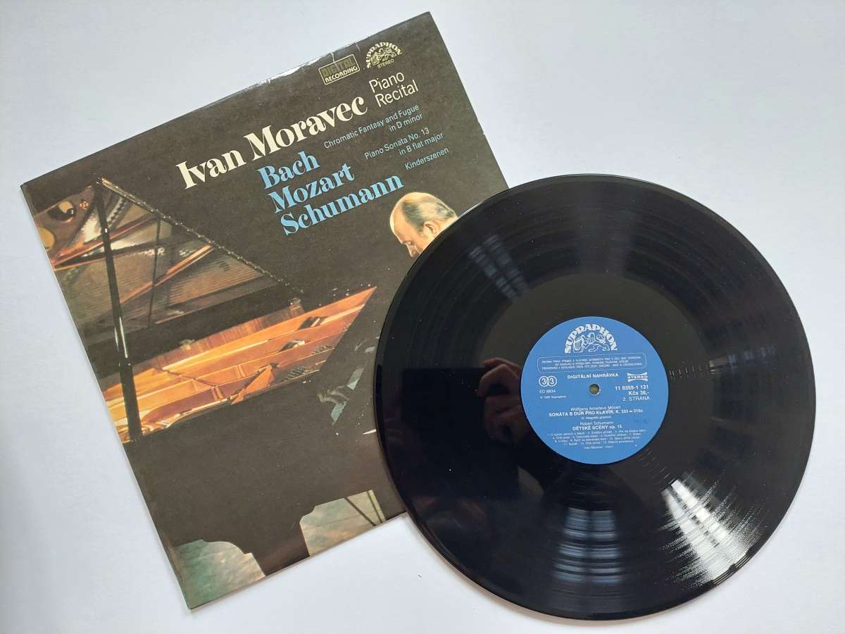LP Ivan Moravec - Piano recitál Bach Mozart Schumann