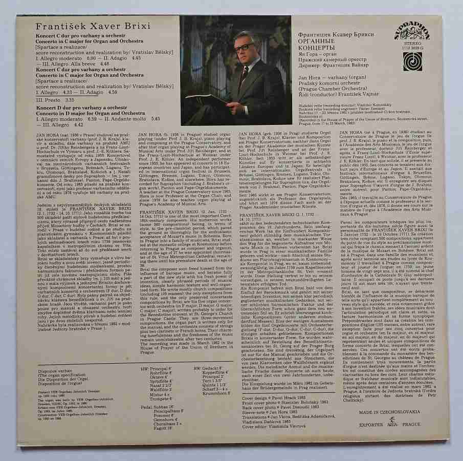LP František Xaver Brixi - Organ Concertos
